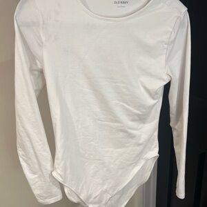 Old Navy Women's Classic White Bodysuit